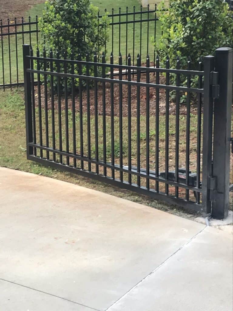 Residential Gate with Entry Control
