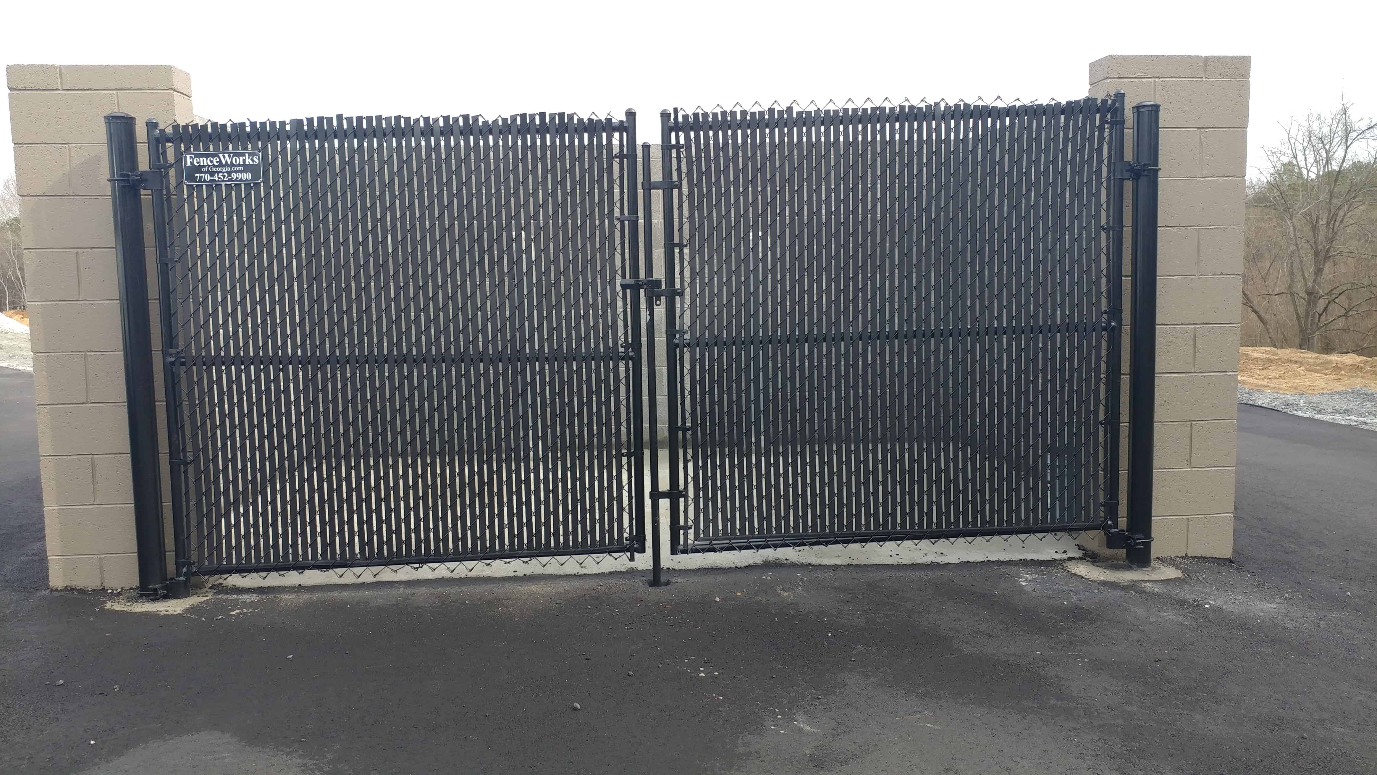 Fence and gates