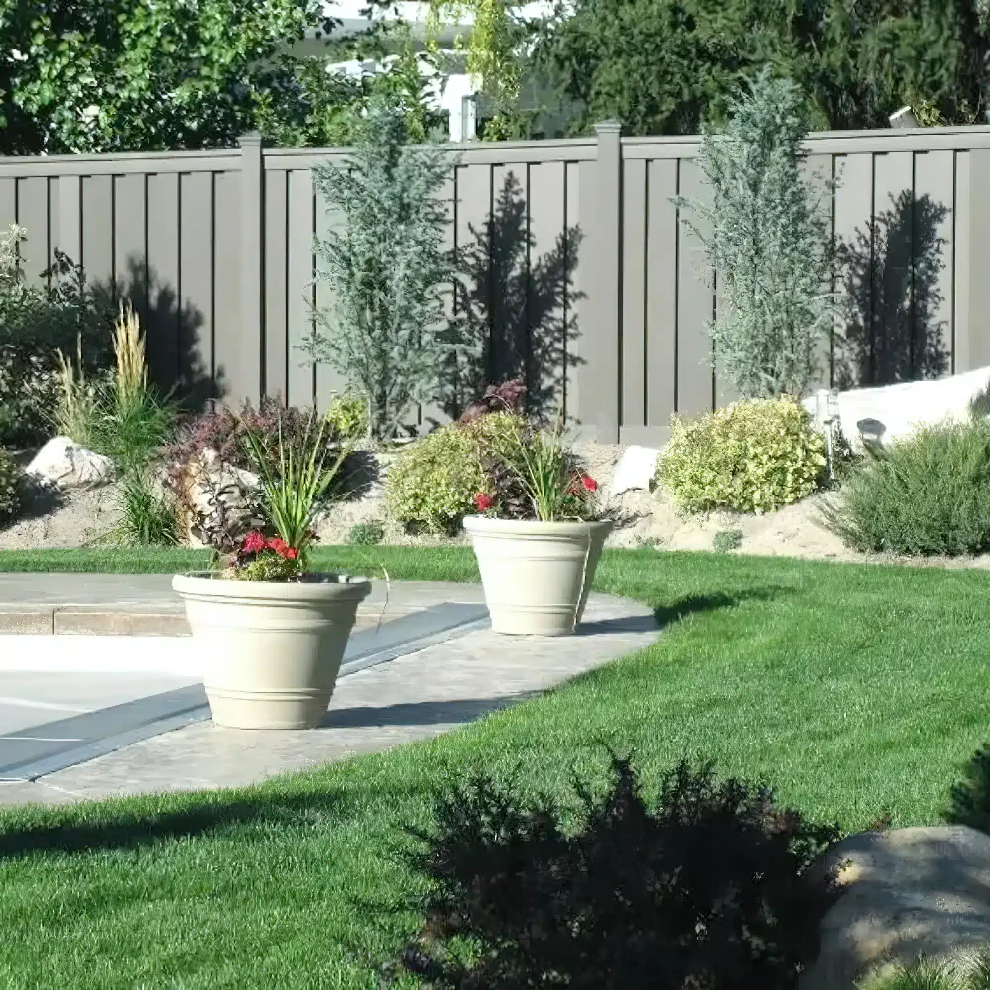 Residential Composite Fencing