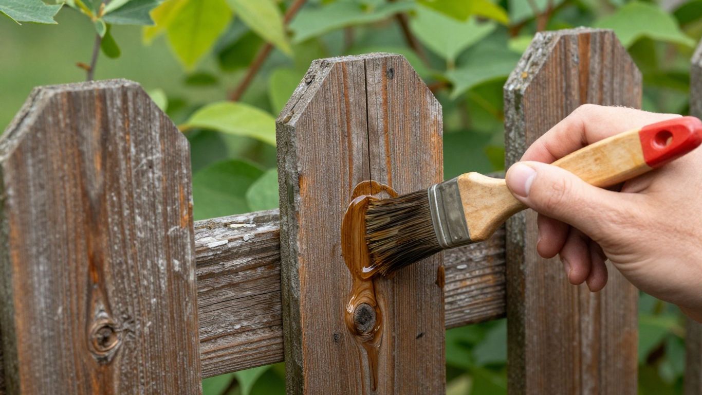 What Do You Put on a Wood Fence to Protect It?