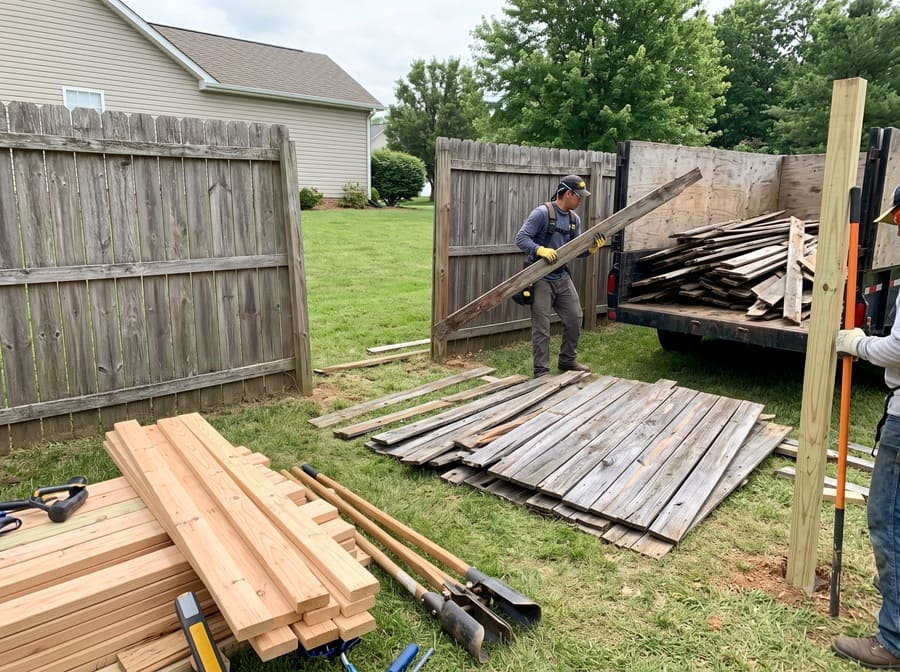 Do Fence Companies Reuse Old Fences? What Really Happens to Your Old Fence